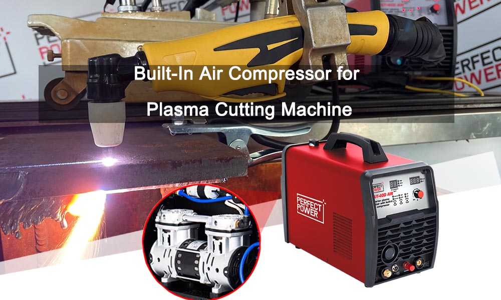 Built-In Air Compressor for Plasma Cutting Machines