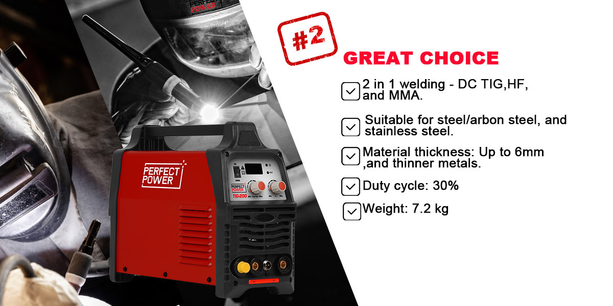 TIG-200 TIG Inverter Welding Machine With MMA Function Great choice
