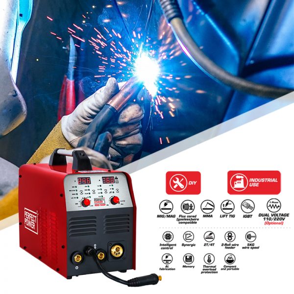 MIG-160P Gas Gasless MIG welder IGBT Inverter Welding Machine