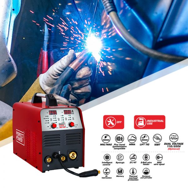 MIG-180P Gas Gasless MIG Welder IGBT Inverter Welding Machine