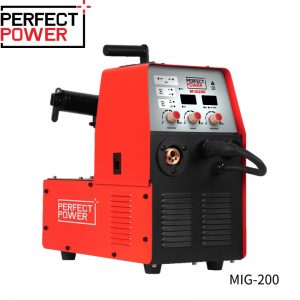 Perfect Power Welders MIG-200 MIG MAG IGBT Inverter Welding Machine Gas Shield Mig Welding Machine Mig 200 Arc Welding Machine