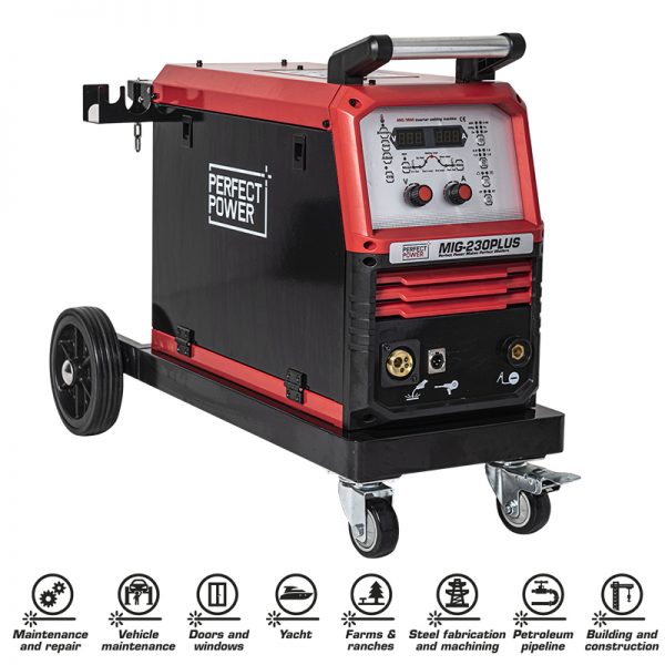 Perfect Power MIG-230PLUS IGBT Inverter MIG/MAG Mig Welding Machine Workshop Welder GMAW Machines OEM MIG Power Supply