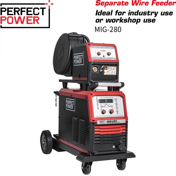 PERFECT POWER Welder Equipment MAG/MIG Welder transformer MIG Welder Welding Machine MIG-280 Inverter Welding Machine