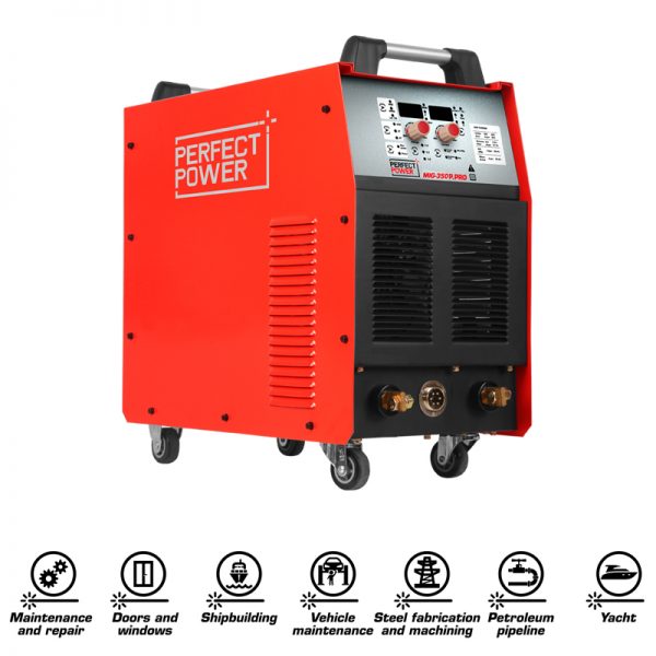 Perfect Power MIG-350P.PRO Double Pulse MIG Welder Mig Welding 500A IGBT Gas Gasless Co2 Mig Mag Aluminium Welding Machine