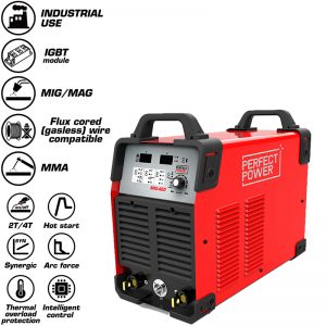 Perfect Power Inverter IGBT Digital Fast Double Pulse Aluminum Copper MIG MAG MMA Welder Welding Machine MIG-400 Mig Welders