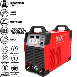 Perfect Power Inverter IGBT Gas Gasless Arc Co2 Mig Mag Aluminium Welding Machine 500 amp Double Pulse MIG Welder Mig Welding