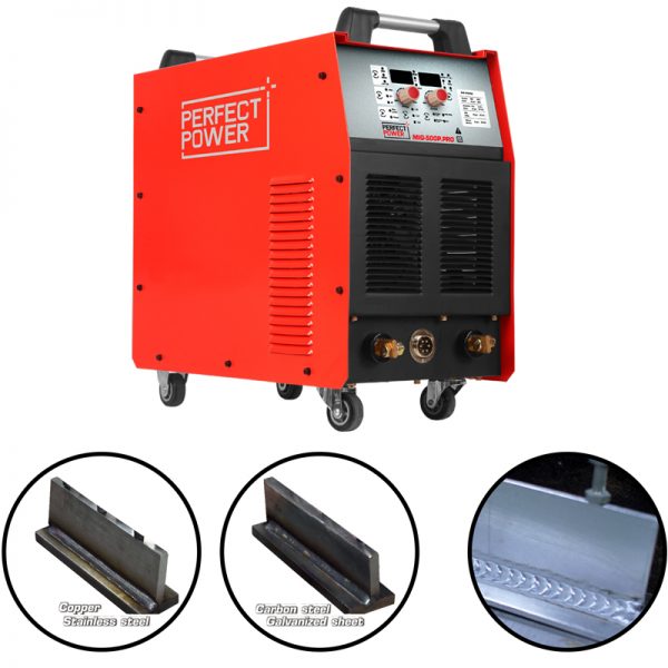 Perfect Power MIG-500P.PRO Double Pulse MIG Welder Mig Welding 500A IGBT Gas Gasless Co2 Mig Mag Aluminium Welding Machine