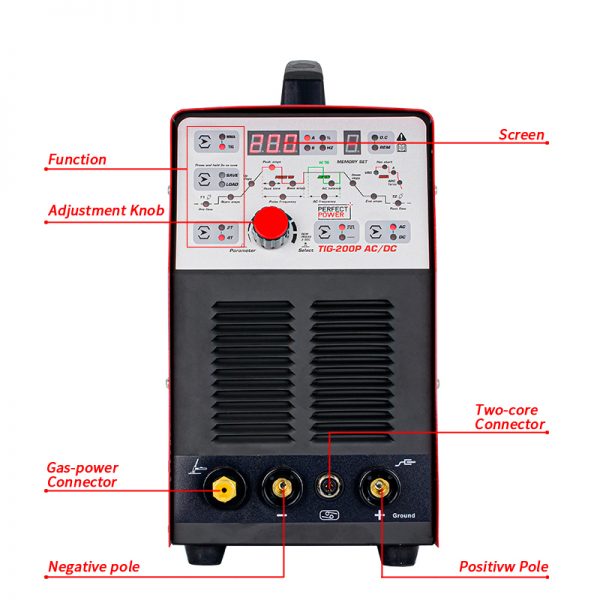 TIG-200P TIG Welder AC DC Igbt Inverter TIG AC DC Welding Machine