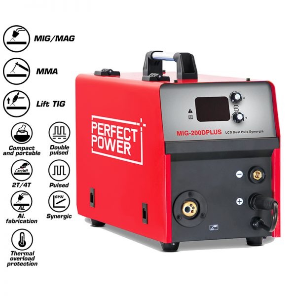 MIG-200DPLUS MIG MAG IGBT Inverter Welding Machine