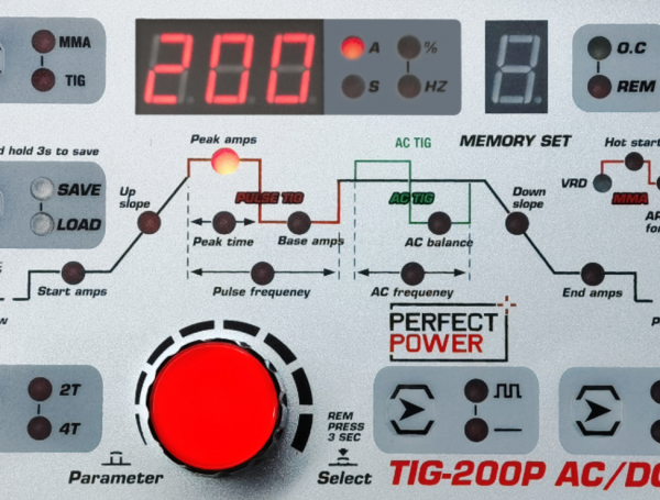 Machines de soudage multifonctionnel intelligentes avec AC Tig, AC Tig pulsé, DC Tig, DC Tig pulsé, et MMA