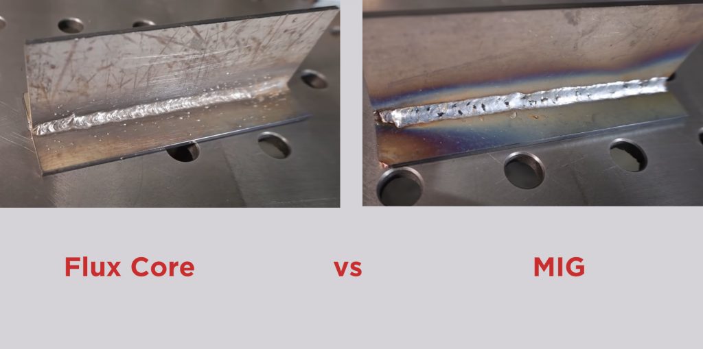 Flux Core Welding vs. MIG. What Type of Welding is the Most Convenient
