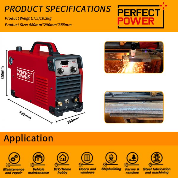 CUT-40 Plasma Cutter IGBT Inverter Plasma Cutting Machine