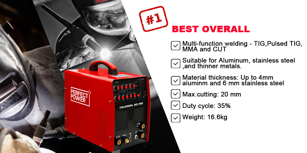 Perfect Power Best TIG Welder: Top 5 expert choices from beginners to professionals.