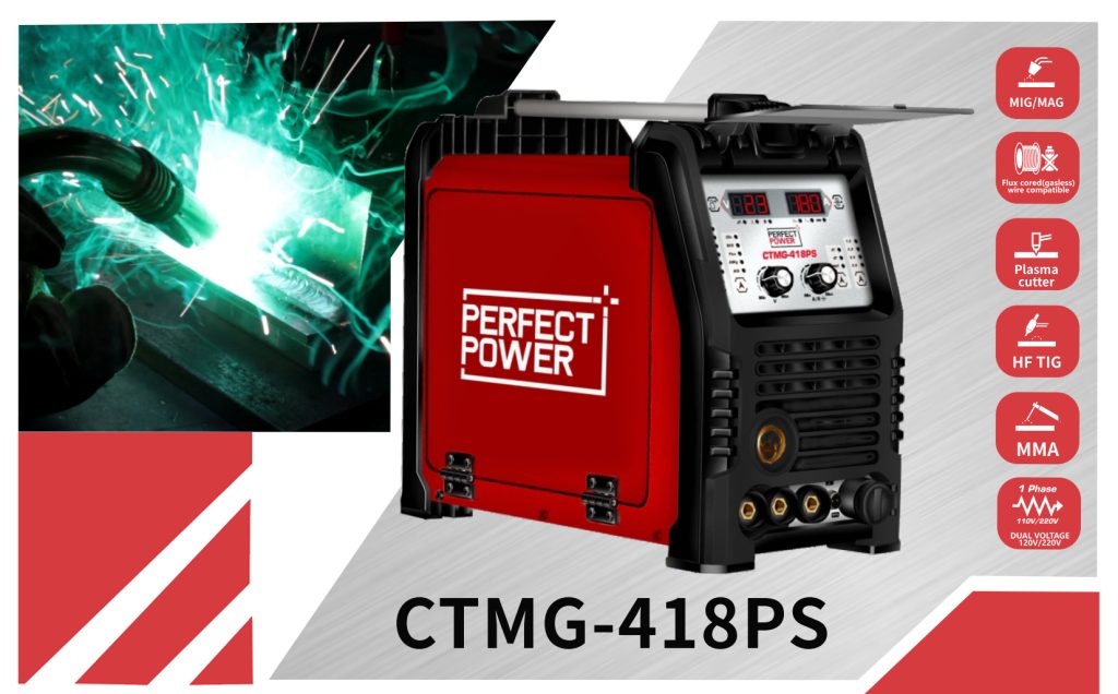 MIG Welder, 180Amp 8 in 1 Gas MIG/Gasless Flux Core MIG/Stick/TIG/CUTTER 2 MIG Welder, 180Amp 8 in 1 Gas MIG/Gasless Flux Core MIG/Stick/TIG/CUTTER