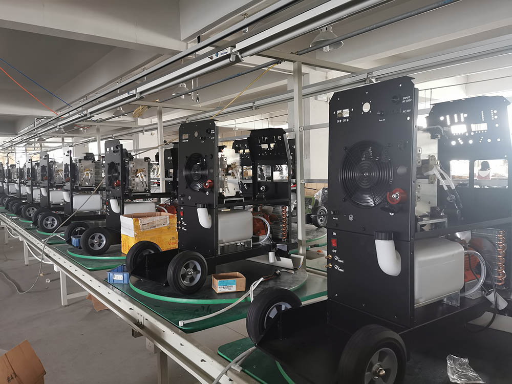 Optimal MIG Welding Selection: A Comprehensive Guide for Business Buyers 1 MIG Welder Factory - Installation line
