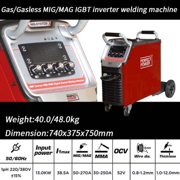 270A MIG 270TDS MIG Welder 580x580