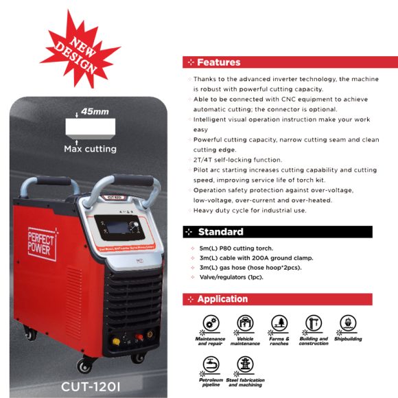 CUT 120I Plassma Cutter5 580x580