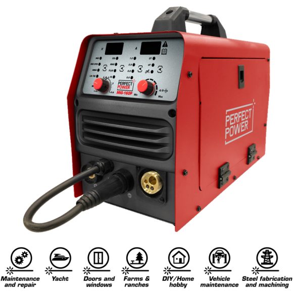 MIG 160P Gas Gasless MIG MAG IGBT Inverter Welding Machine 2 580x580