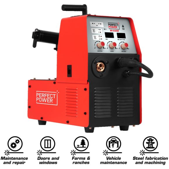 MIG 200 MIG MAG IGBT Inverter Welding Machine 3 580x580