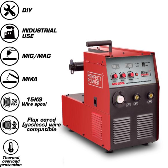 MIG 200L Gas Gasless MIG MAG IGBT Inverter Welding Machine3 580x580