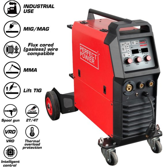 MIG 200T MIG MAG IGBT Inverter Welding Machine 580x580