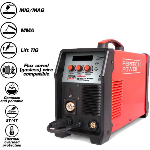 MIG 200X Gas Gasless MIG MAG IGBT Inverter Welding Machine3 580x580