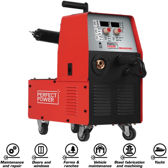 MIG 250P PRO MIG MAG IGBT Inverter Welding Machine 3 580x580