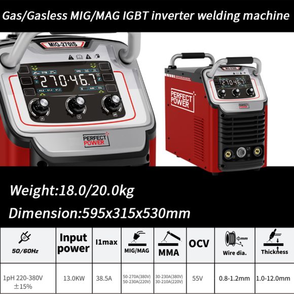 MIG 270IS MIG Welder 5 580x580