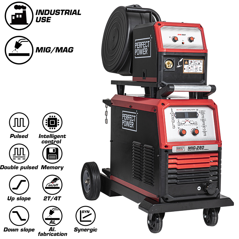 MIG 280 MIG MAG IGBT Inverter Welding Machine 1