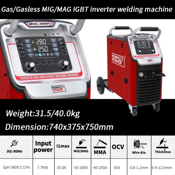 MIG 280P MIG Welder 5 580x580