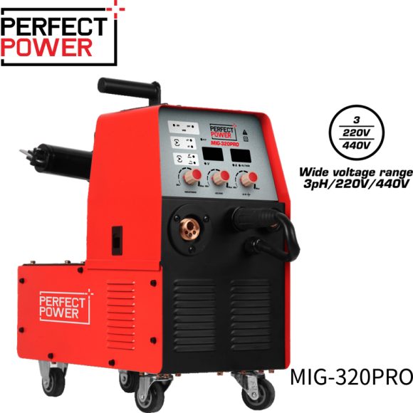 MIG 320PRO MIG MAG IGBT Inverter Welding Machine 580x580