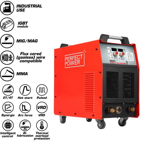 MIG 350P PRO MIG MAG IGBT Inverter Welding Machine 1 580x580