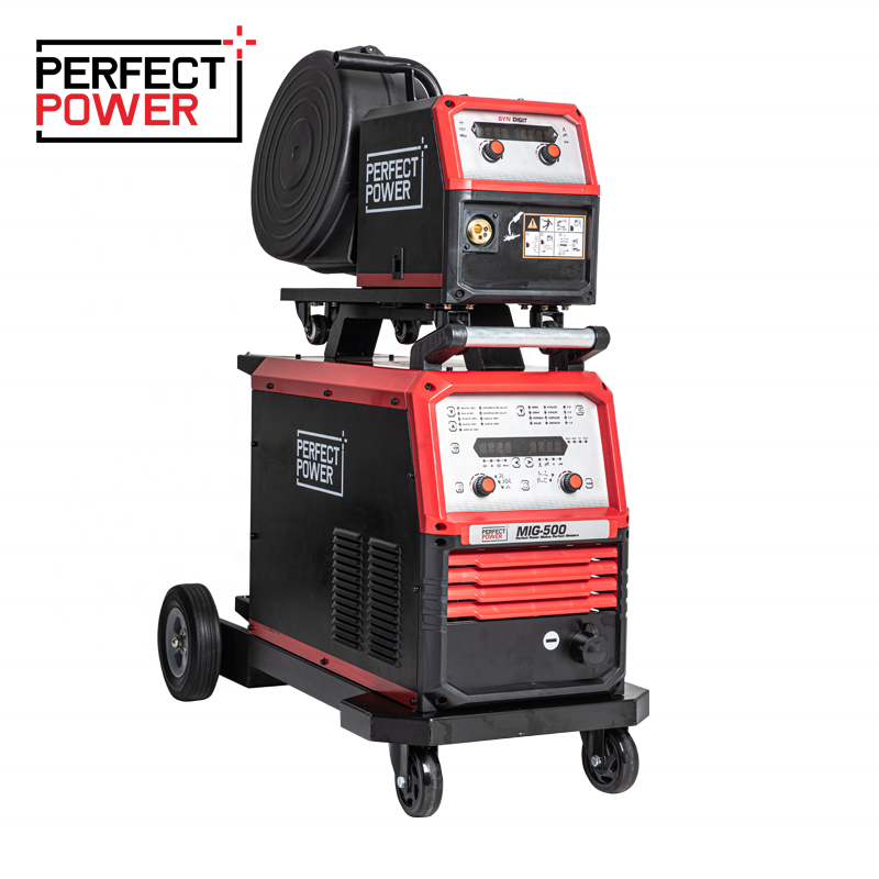 MIG IGBT inverter welding machine PerfectPower MIG 500 Heavy duty welder Digital control pulse welding equipment2