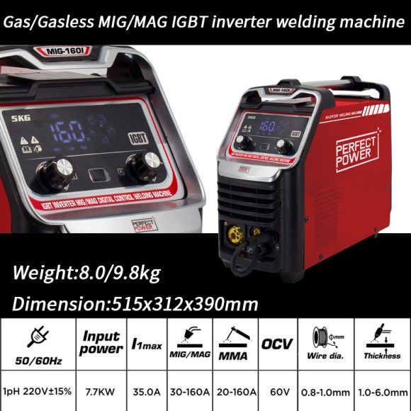 MIG WELDERS MIG 160I 580x580