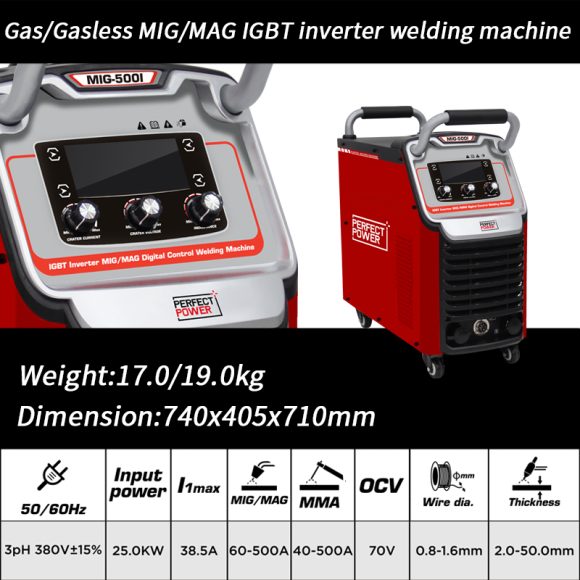 MIG Welder MIG 500I 580x580