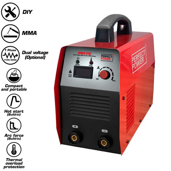 MMA 200 IGBT Inverter MMA Stick Welding Machine 1 580x580