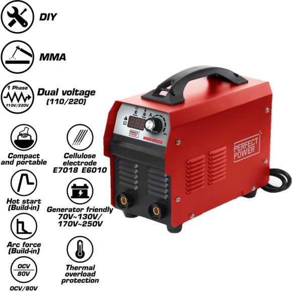 MMA 200CS IGBT Inverter MMA Stick Welding Machine 2 580x580