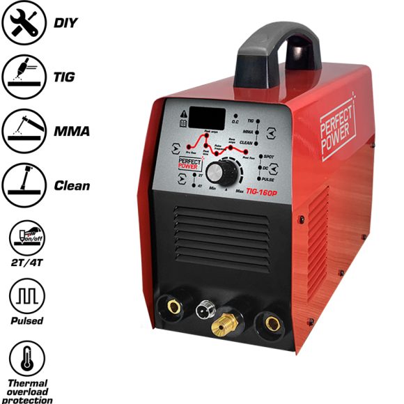TIG 160P TIG Inverter Welding Machine With Clean Function 1 580x580