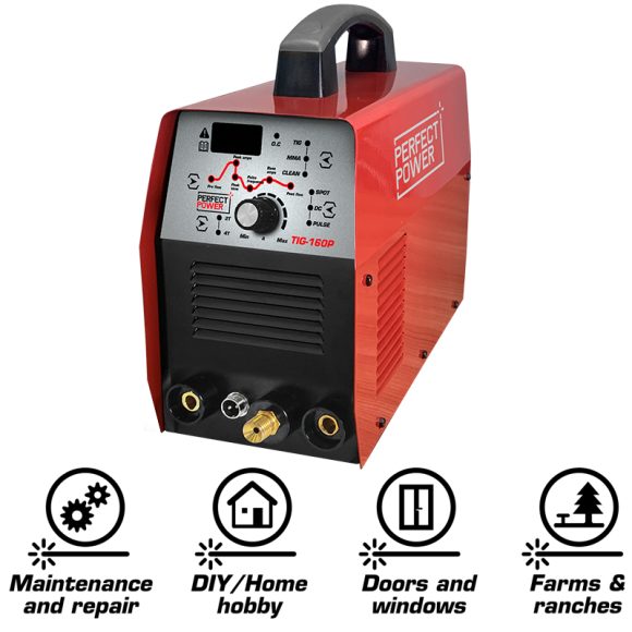 TIG 160P TIG Inverter Welding Machine With Clean Function 2 580x580