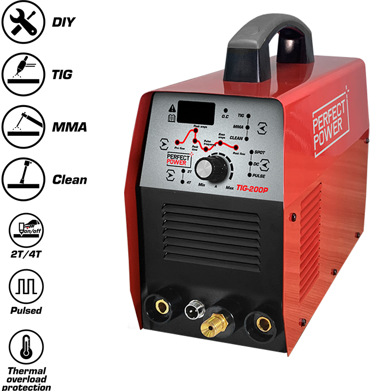 TIG 200P TIG Inverter Welding Machine With Clean Function 3