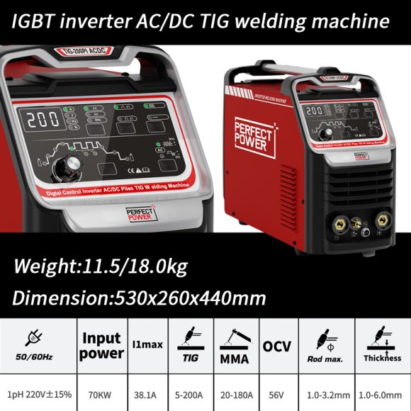 TIG 200PI AC DC TIG Welder 7 580x580