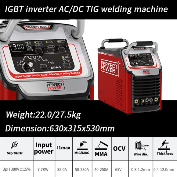 TIG 300PI AC DC TIG Welder 7 580x580