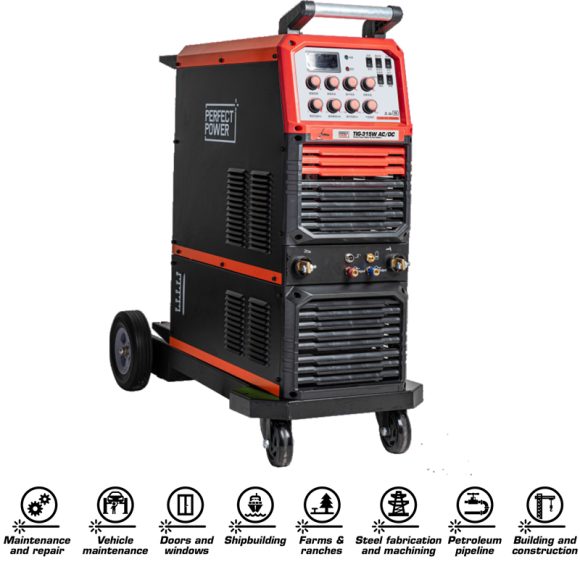 TIG 315W AC DC IGBT Inverter TIG AC DC Welding Machine 3 580x580
